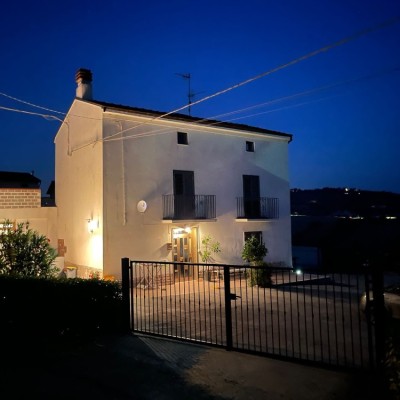 The house at night